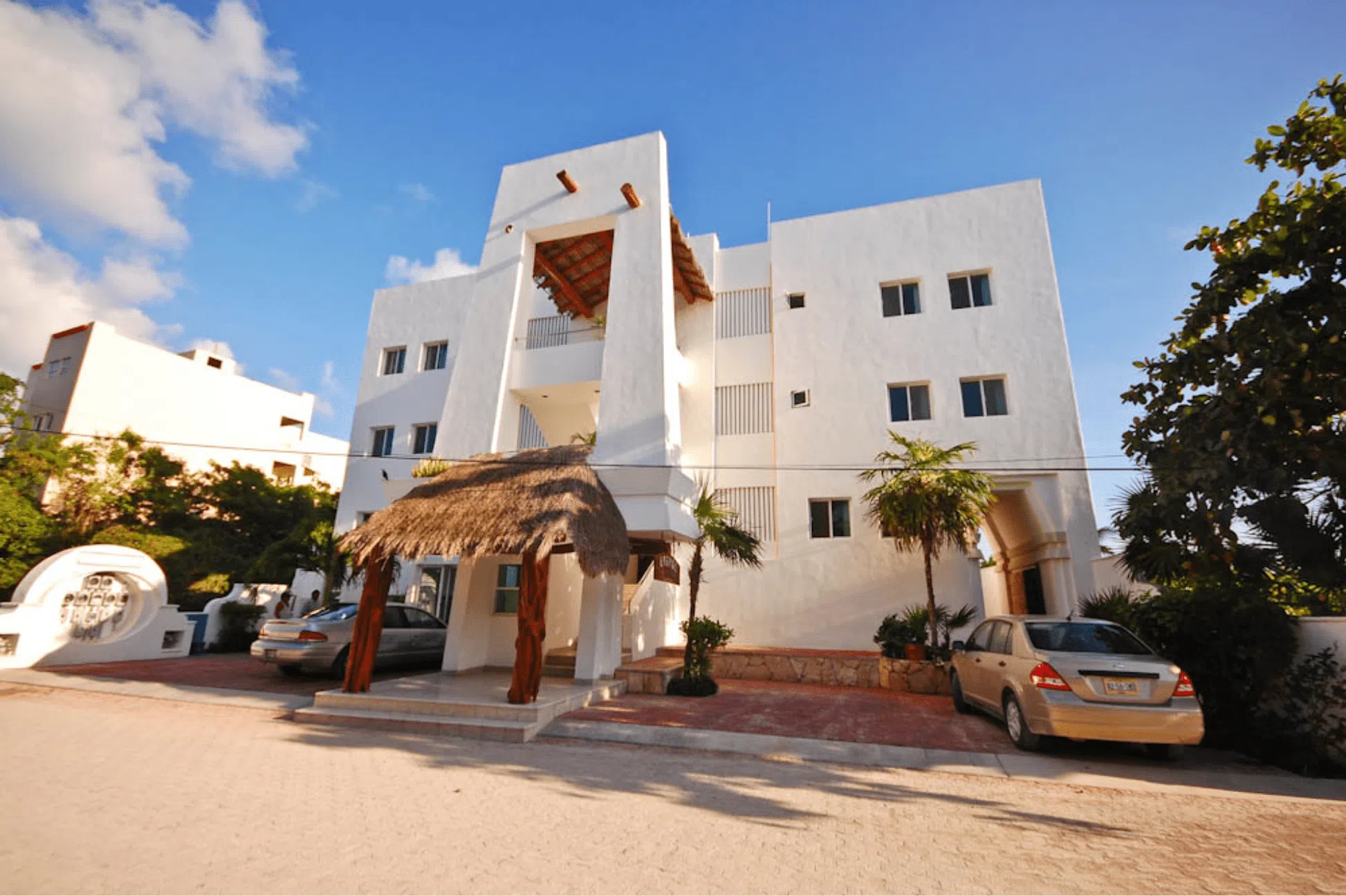 Architecture by the beach