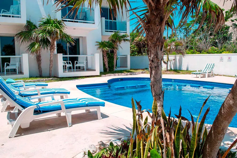 Zona de piscina