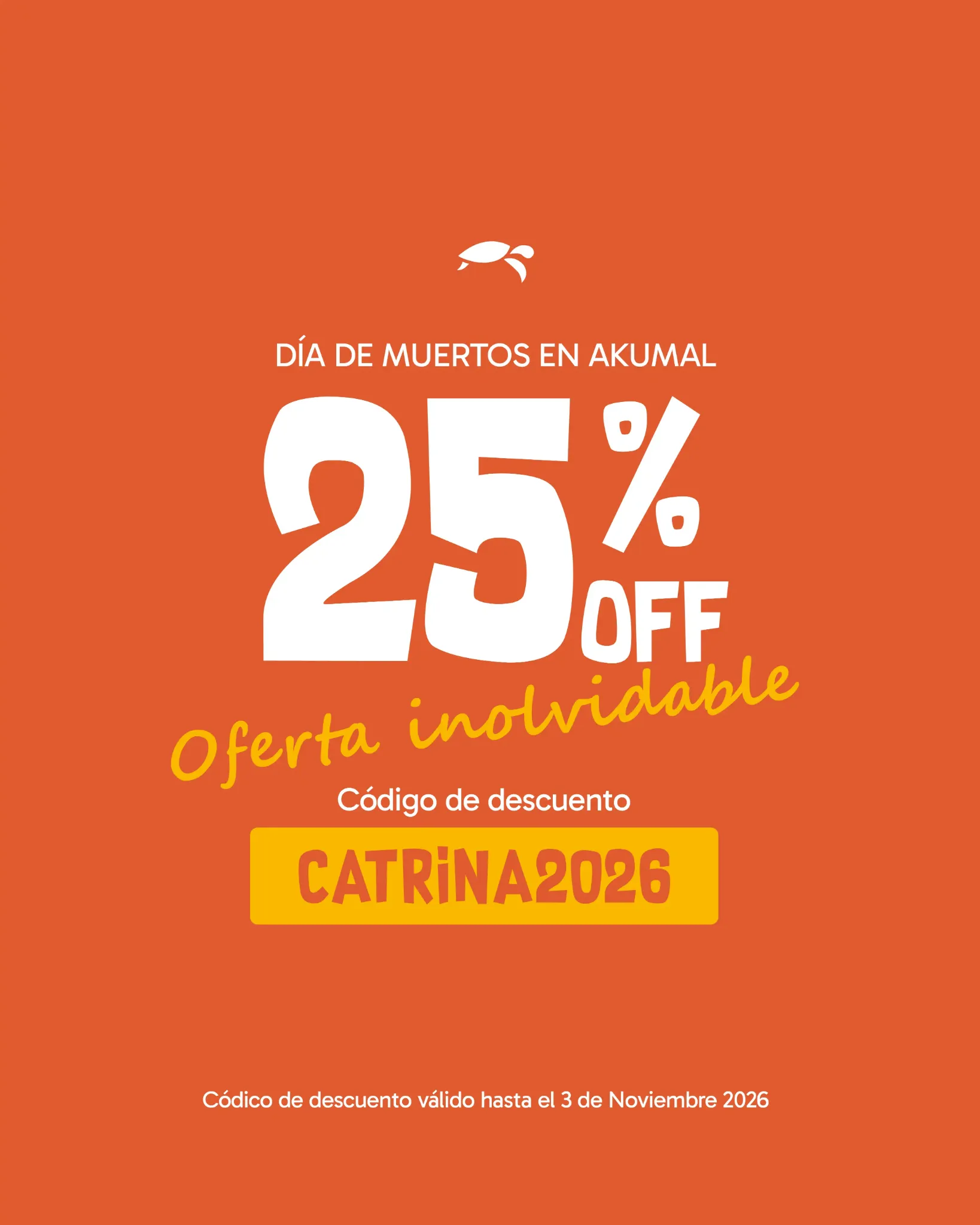 Promoción de Día de Muertos en Akumal